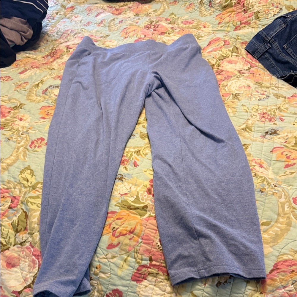 Croft & Barrow women Light Blue sweatpants